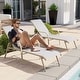 preview thumbnail 58 of 72, Outdoor Patio Lounger Aluminum Adjustable Chaise Lounge Chairs with Arms (Set of 2/4) - See Picture