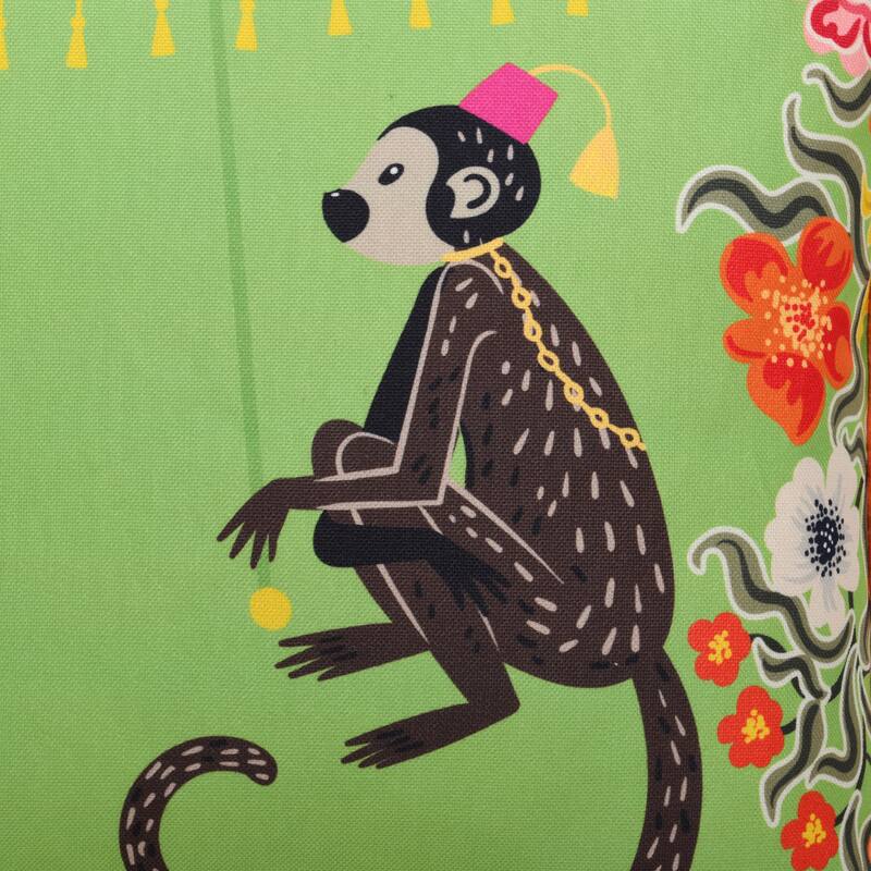 StyleCraft Maharaja Monkey Right Side Throw Pillow
