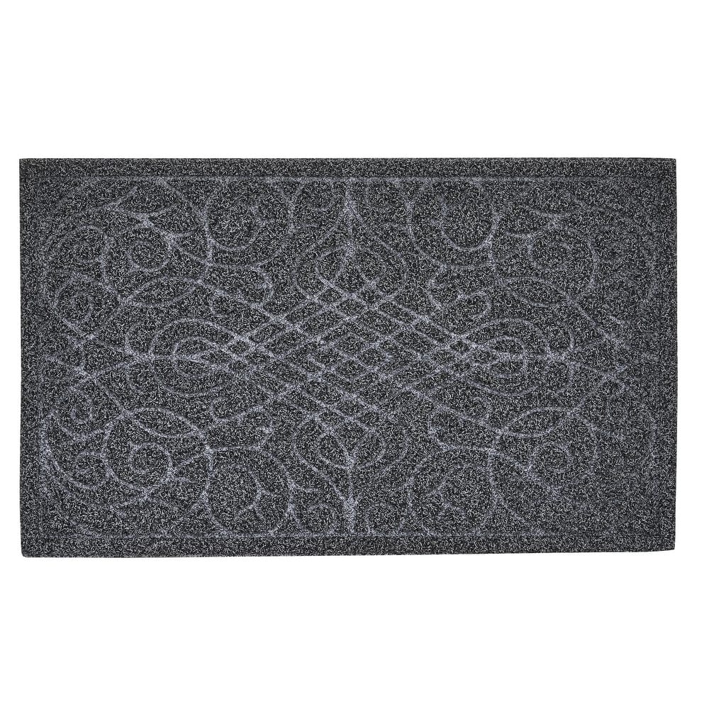 Superio Non-Slip Doormat for Entry, 18" x 30", Waterproof, Mat