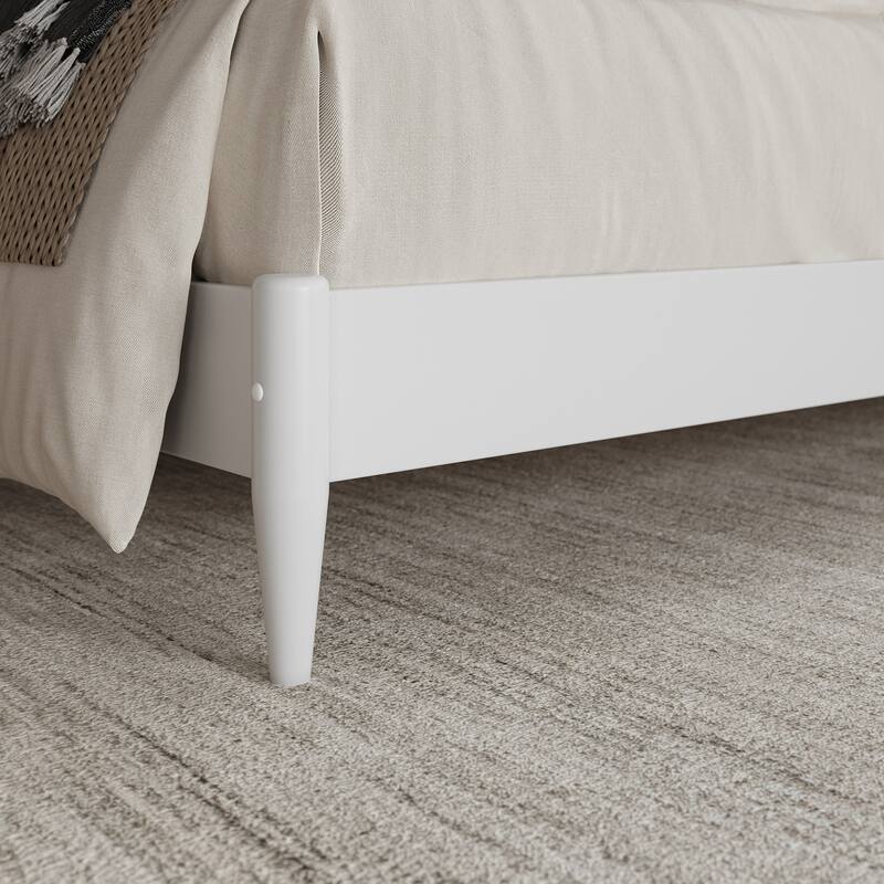 Pasadena Solid Wood Low Profile Platform Bed