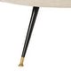 preview thumbnail 3 of 8, SAFAVIEH Arlette Velvet Retro Mid Century Accent Chair - Light Grey - 32" x 33" x 31.5"