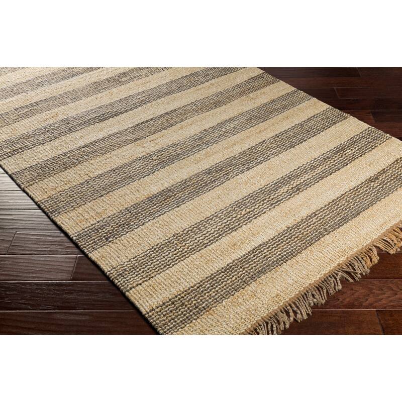 Hand Woven Surbiton Jute Area Rug (2' x 3')