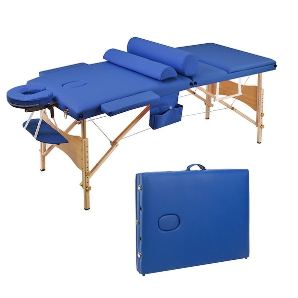 Saloniture Folding Portable Beauty Massage Table Set 70CM Wide. Opens flyout.