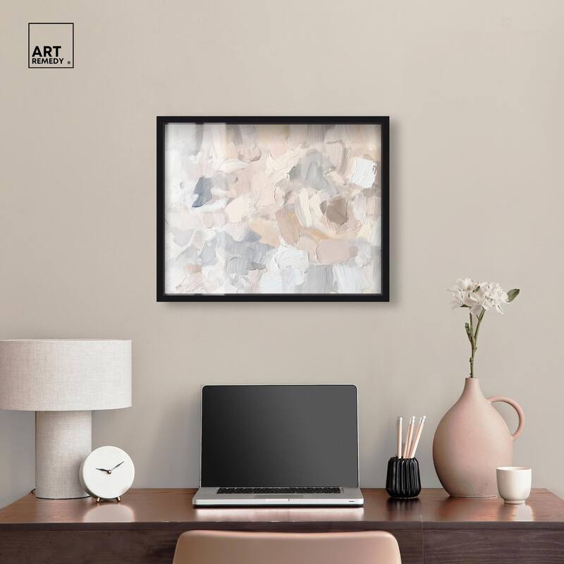 Soft Colors Fade I Shadowbox by Art Remedy