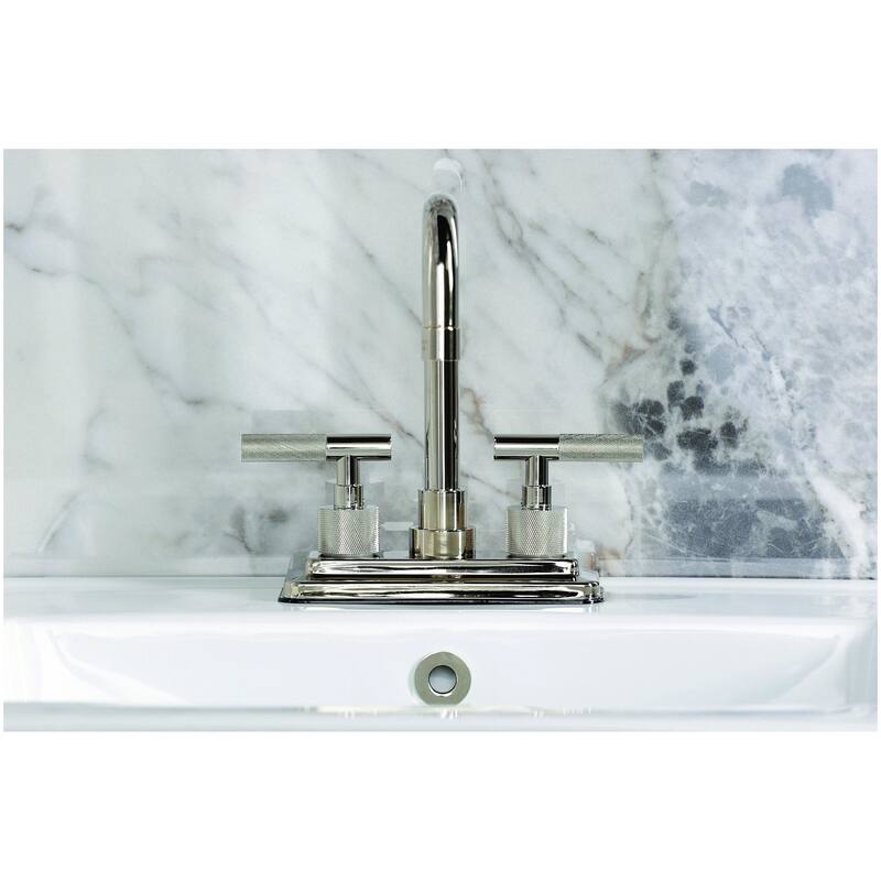 Kingston Brass KS664.KNL Convergent 1.2 GPM Centerset Bathroom Faucet