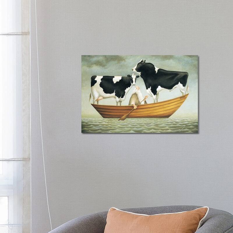 iCanvas "Noah" by Lowell Herrero Canvas Print - 18x26x1.5