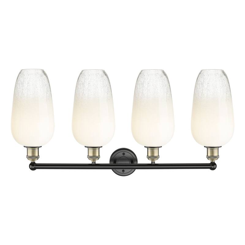 Innovations Lighting Endless Possibilities Edison - Brookhaven Flute - 4 Light 34" Bath Vanity Light