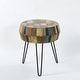 preview thumbnail 61 of 80, Greenage Reclaimed Wood End Table Living Room Night Stand Use