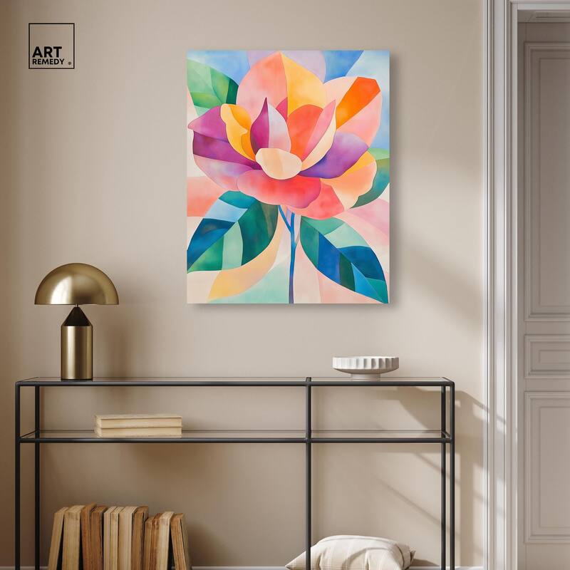 Ail Geofloral I Canvas by Art Remedy, Gallery Wrapped