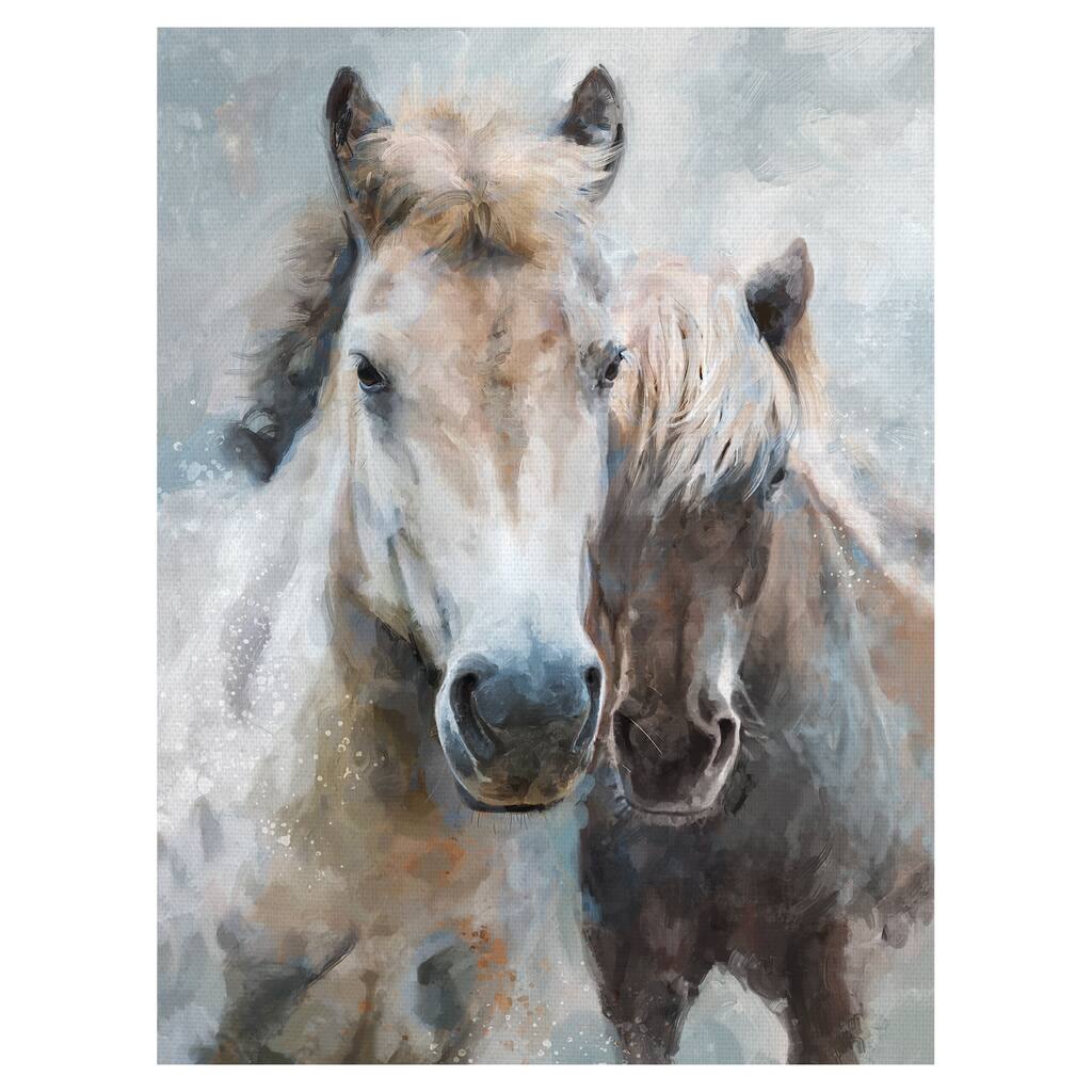 Brothers by Studio Arts Canvas Art Print