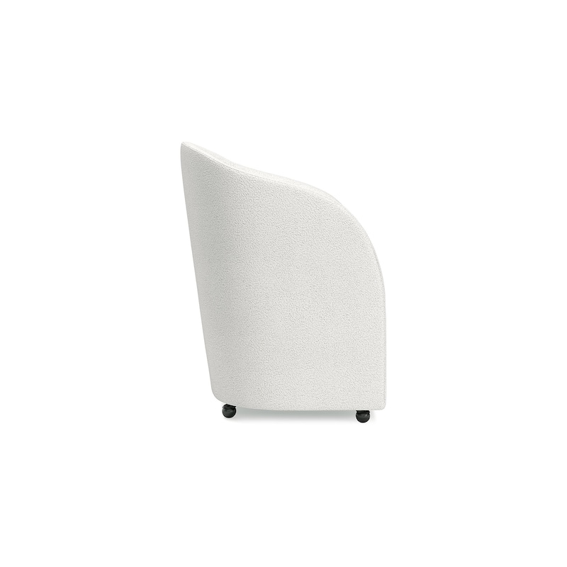 Signature Design by Ashley Korestone White Home Office Desk Chair - 25"W x 23"D x 22"H