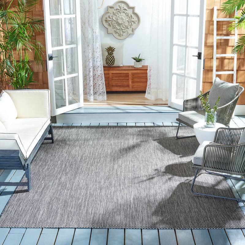 SAFAVIEH Courtyard Jonell Indoor/ Outdoor Patio Backyard Rug
