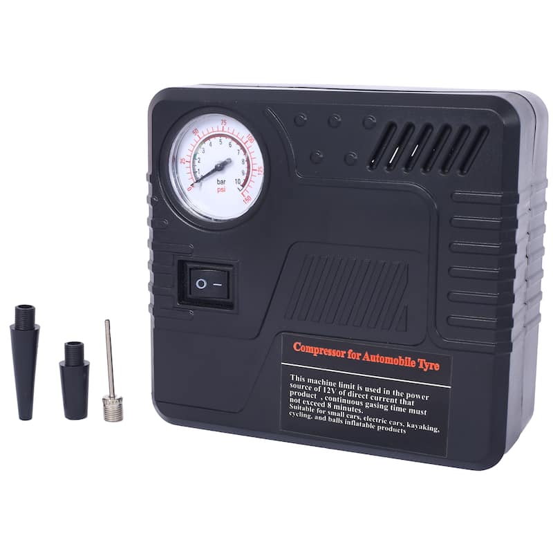 Auto Safety Emergency Kit, Emergency Car Kit with Portable Air Compressor - Emergency-Kit
