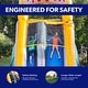 preview thumbnail 6 of 13, HeroKiddo T-Rex 18 FT Inflatable Water Slide with Detachable Pool, PVC Vinyl, Backyard Outdoor Dinosaur, Includes Blower