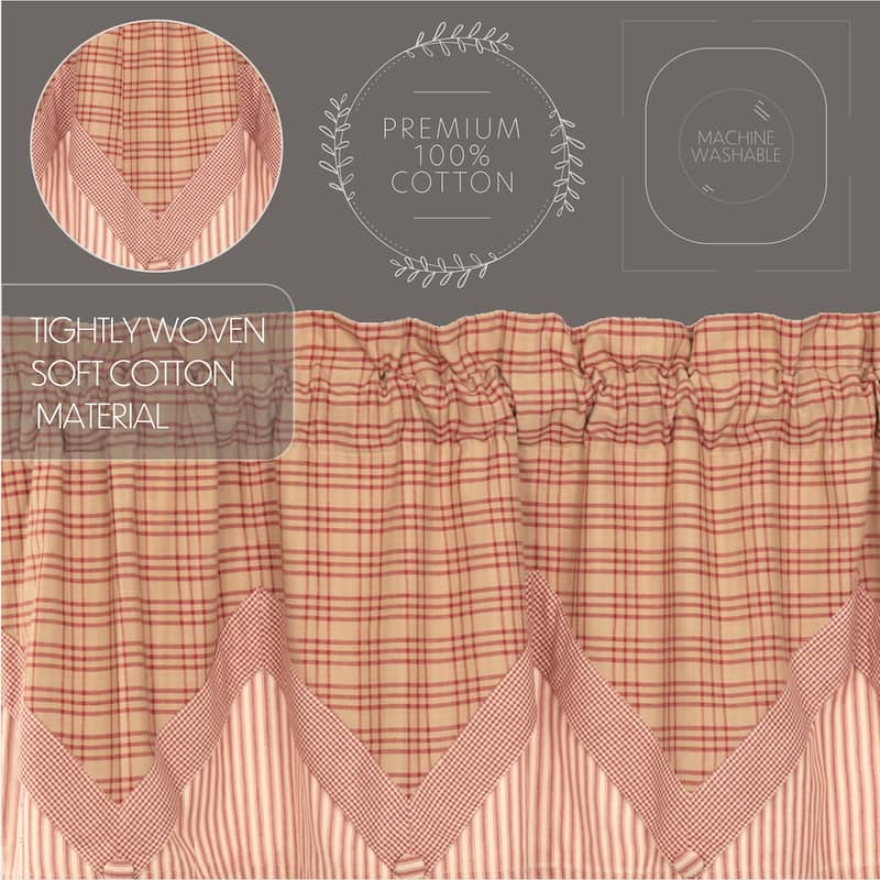 Sawyer Mill Layered Valance