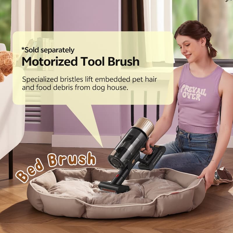 Cordless Vacuum Cleaner Ideal for Carpets and Pet Hair