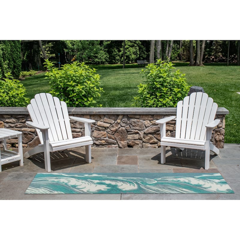 Liora Manne Capri Wave Indoor/Outdoor Area Rug