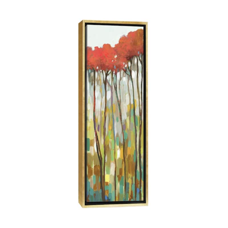 iCanvas "Standing Tall II" by Allison Pearce Framed Canvas Print - 60x20 - Gold