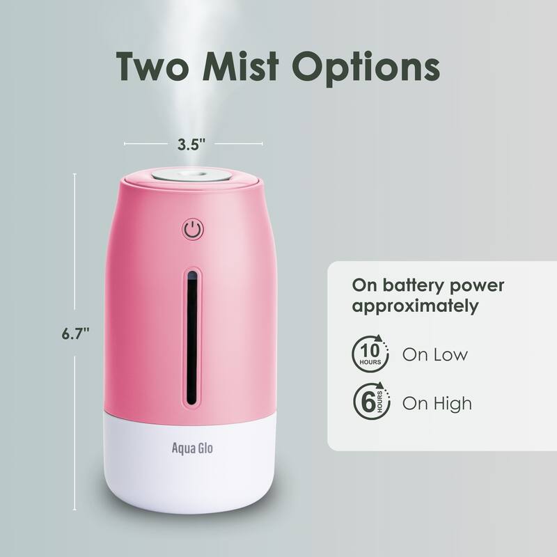 Airvana AG260HUM Aqua Glo Portable Ultrasonic Cool Mist Humidifier