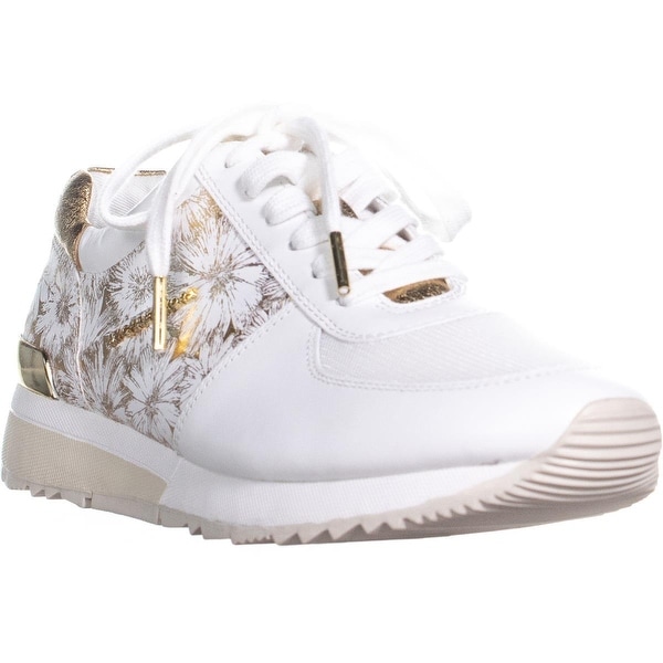 michael kors allie trainer optic white