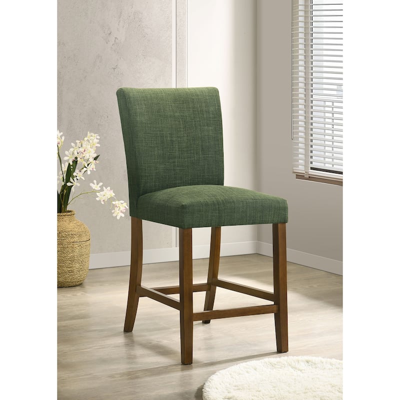 Paxton Upholstered Counter Height Dining Chair (Set of 2) - Green