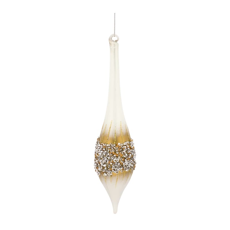 Glass Drop Ornament (Set of 12)