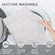 preview thumbnail 165 of 189, Home Weavers Waterford Collection Cotton Toilet Lid Rug | Elastic Fit | Fit Most Standard Toilet Lid | 18"x18"