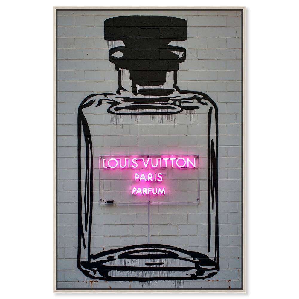 Parisian Parfum Pop Canvas by Art Remedy