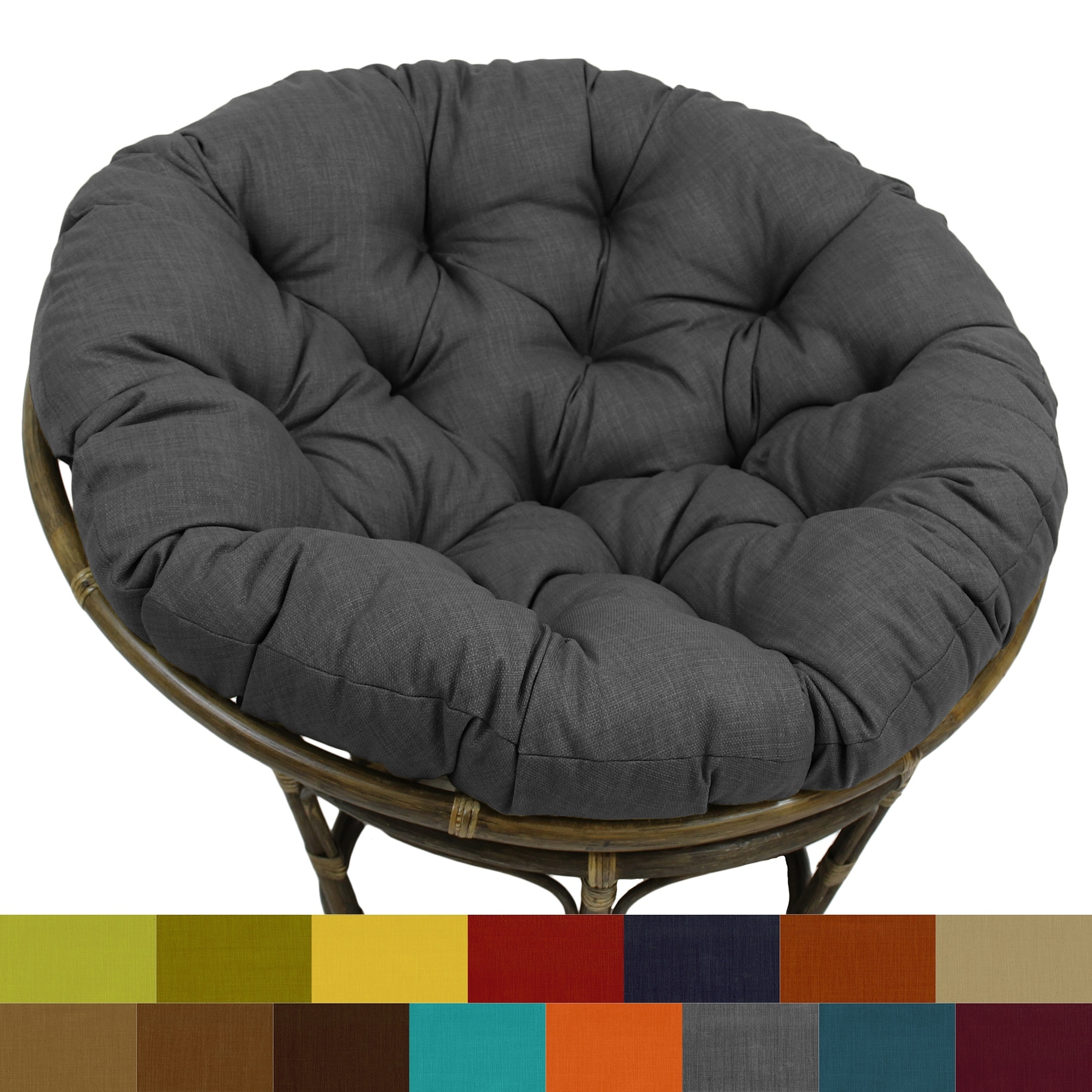 48-inch Indoor/Outdoor Papasan Cushion (Cushion Only)