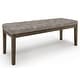 preview thumbnail 55 of 78, WYNDENHALL Hopewell 48 inch Wide Traditional Rectangle Ottoman Bench