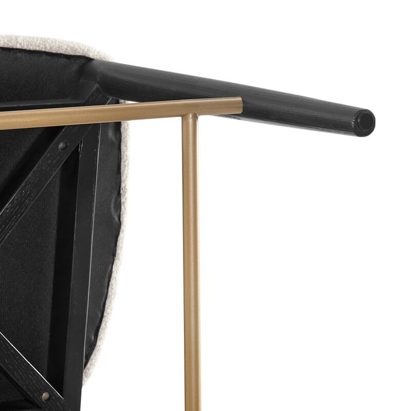 NPD Furniture Verna Boucle Counter Stool