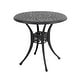 preview thumbnail 14 of 25, Nuu Garden Outdoor 2-Person Cast Aluminum Bistro Set with Cushions