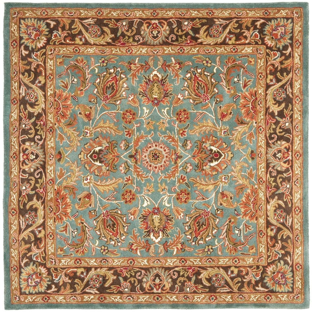 SAFAVIEH Handmade Heritage Full Bloom Traditional Oriental Wool Rug