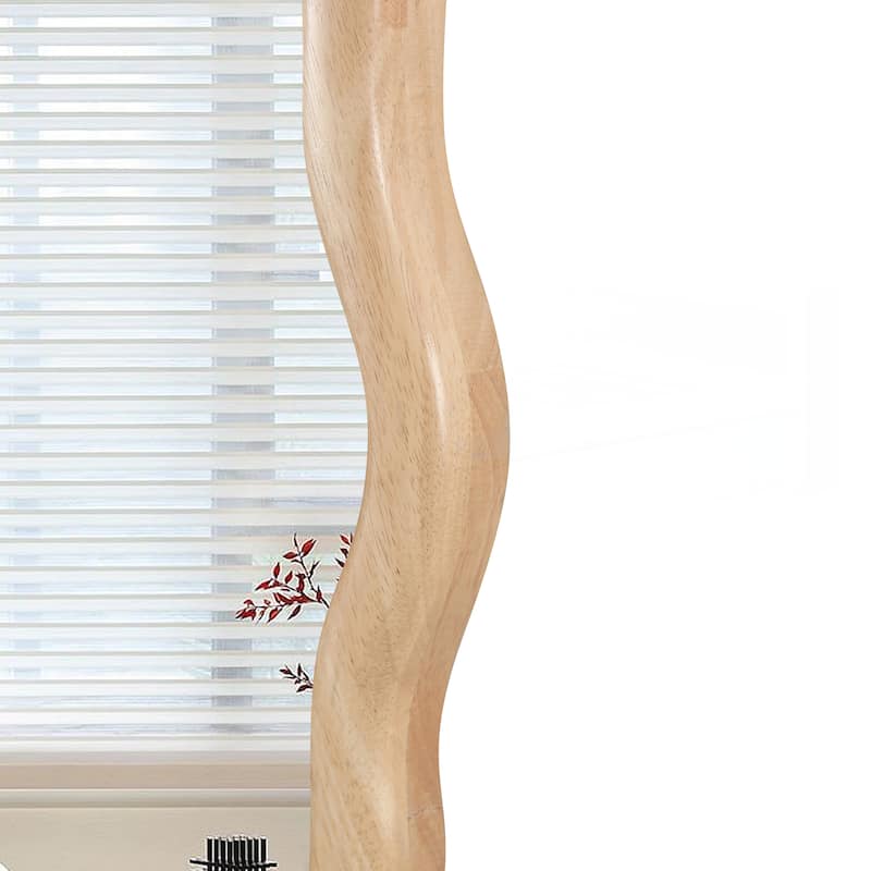 Solid Wood Wavy Mirror