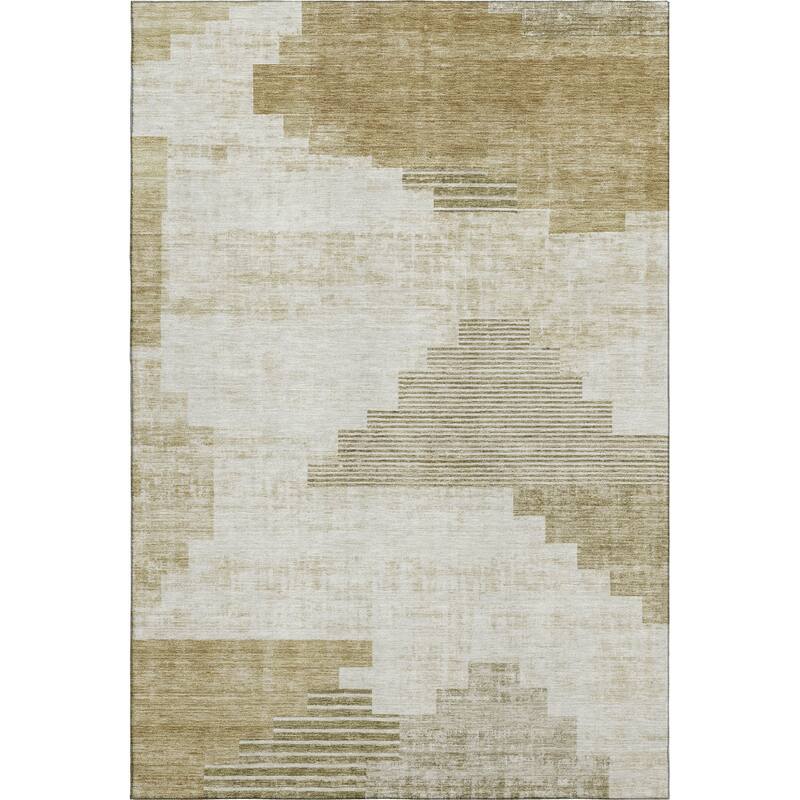 Premium Washable Super Soft Geo Global Mayfield Rug