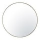 preview thumbnail 1 of 4, Varaluz Tablet Round Wall Mirror 40"W x 40"H - Gold