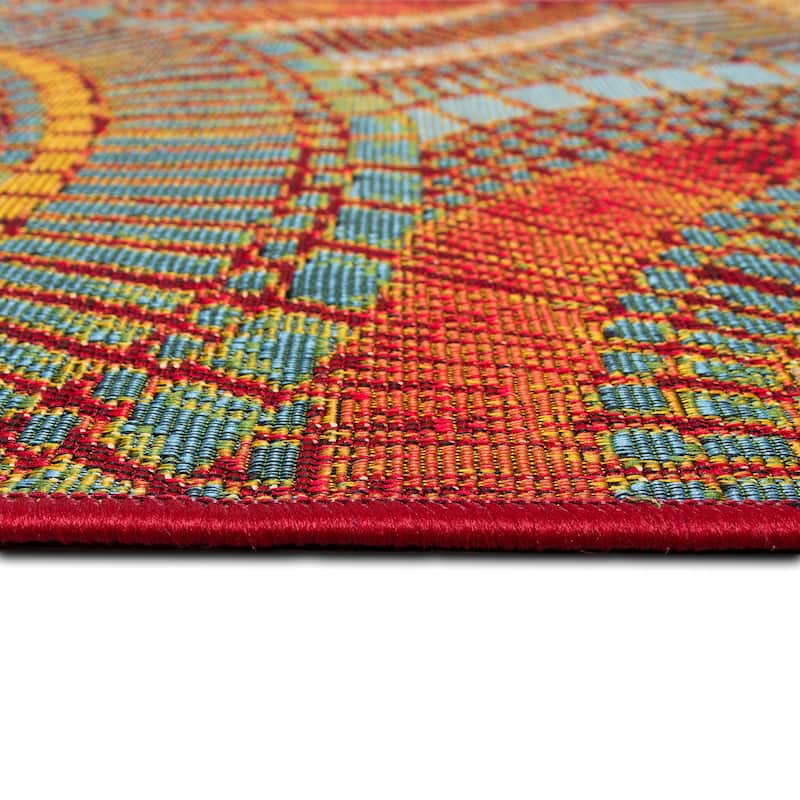 Liora Manne Esencia Circles Indoor/Outdoor Mat