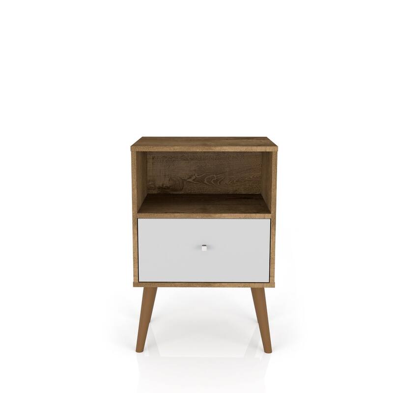 Liberty 1.0 Mid Century Modern 1 Drawer Nightstand