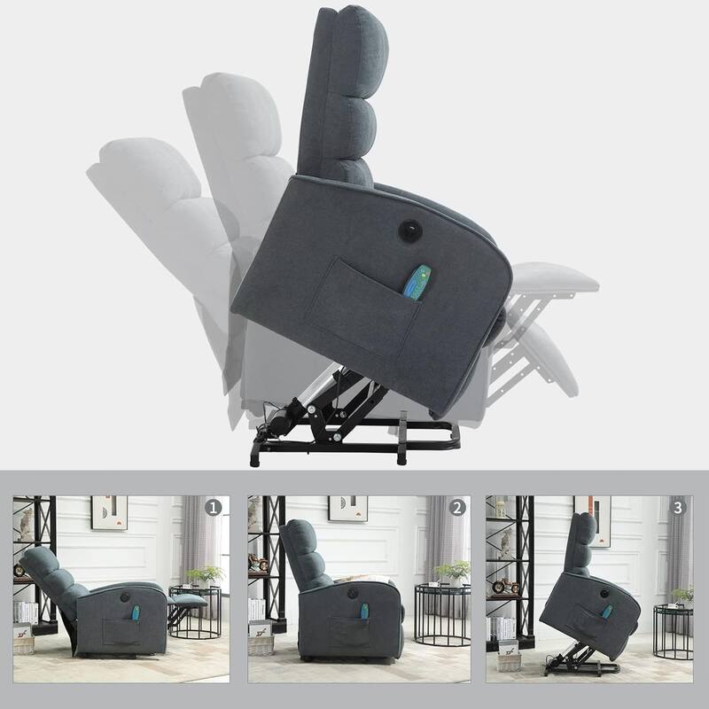 AVAWING Modern Power Lift Massage Chair Electric Recliner