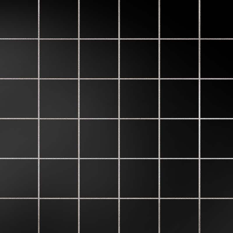 Merola Tile Monocolor Taco Nero 2-5/8" x 2-5/8" Ceramic Floor and Wall Tile