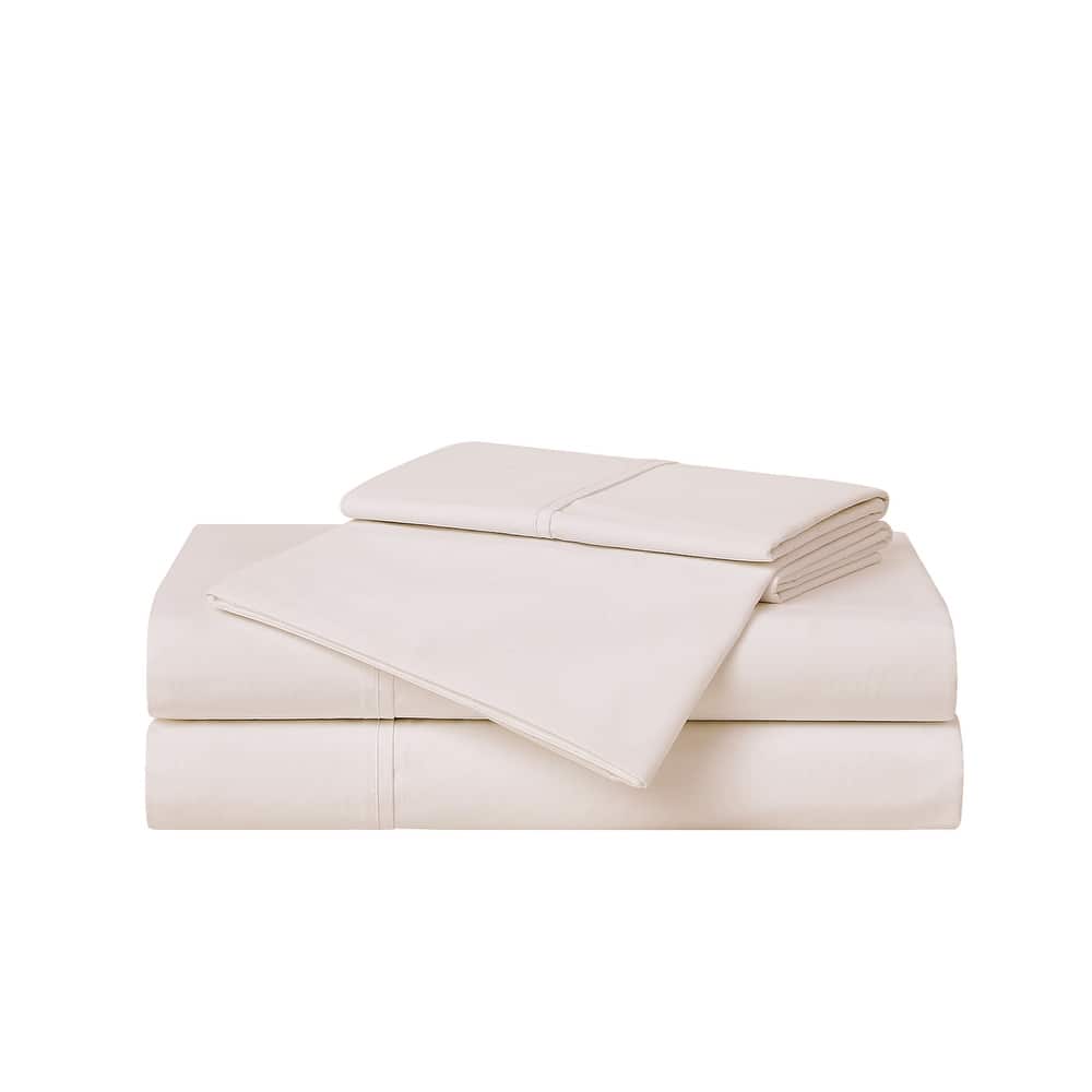 Cannon Classic Solid Percale Sheet Set