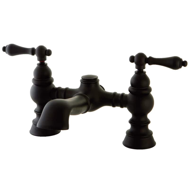 Heritage 7 in. Deck Mount Tub Faucet