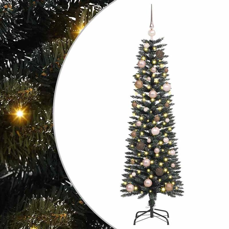 vidaXL Artificial Christmas Tree with Stand Green 40.5 x 40.5 x 120 cm - 40.5 x 40.5 x 120
