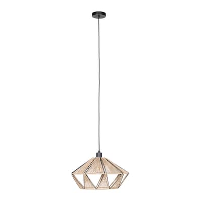 EGLO Adwickle 1-Light Dual Mount Ceiling or Pendant Light