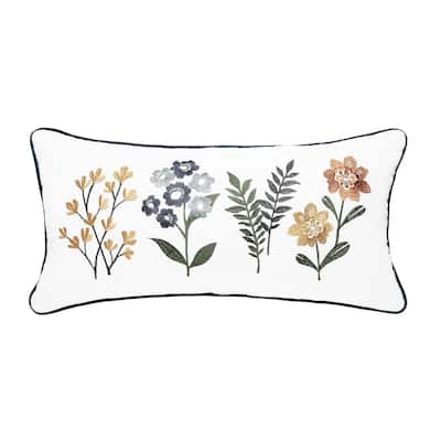 Retro Botanical Pillow