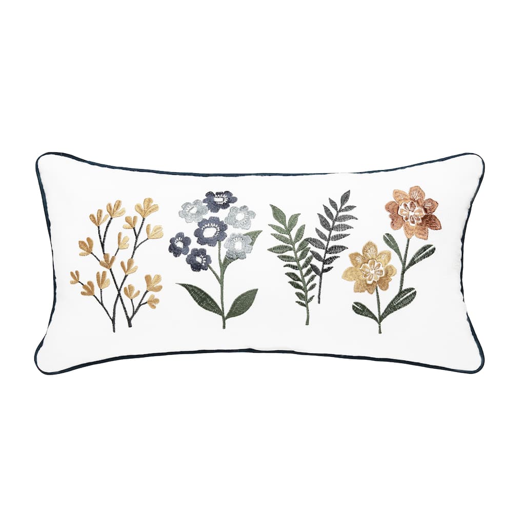 Retro Botanical Pillow