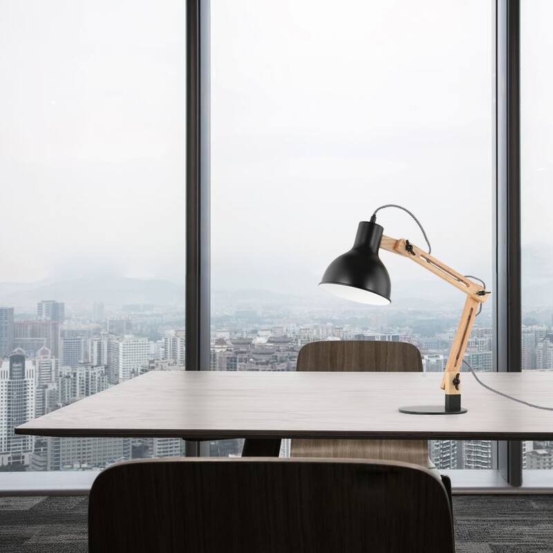 Light Society Galvan LED Task Table Lamp, LED Bulb Included