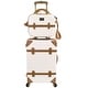 preview thumbnail 1 of 15, World Traveler VentureX 2-Pc Spinner Vintage Style Luggage Ivory