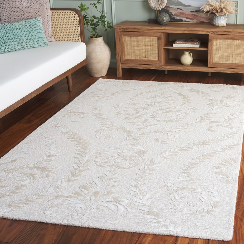 SAFAVIEH Handmade Glamour Bejushe Wool Rug