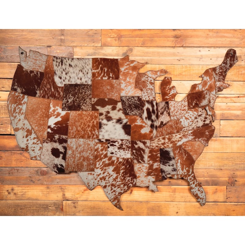 USA Leather Map
